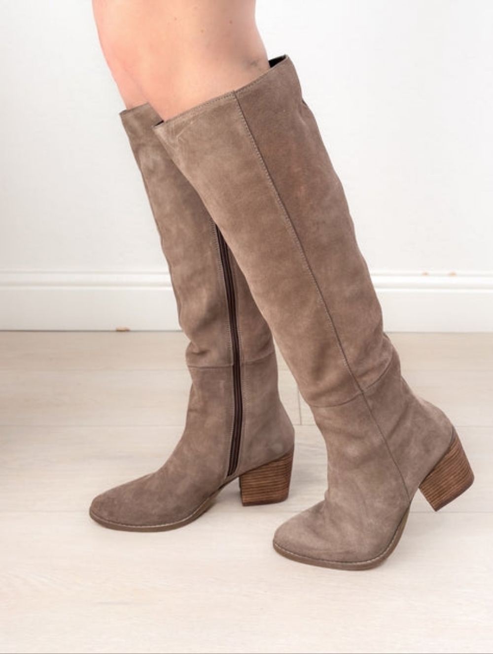 Naughty Monkey Suede Tall Boots